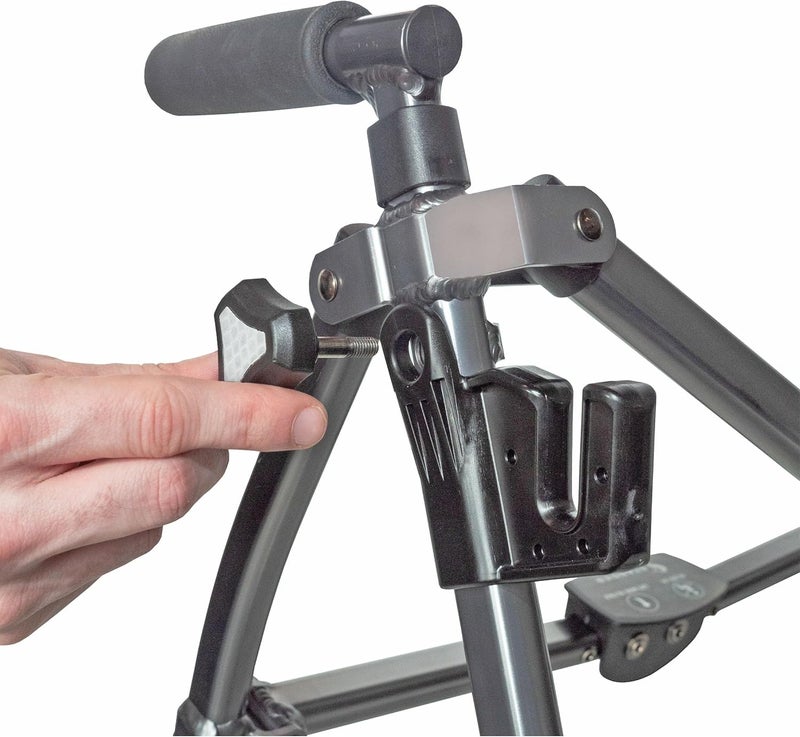 Stander Walker Tray Table, Only Compatible with 's Wonder-Walkers and Wonder-Rollators, Mobility Aid Tray-Accessory with Cup Holder, Tool-Free Assembly, Black - Image 4